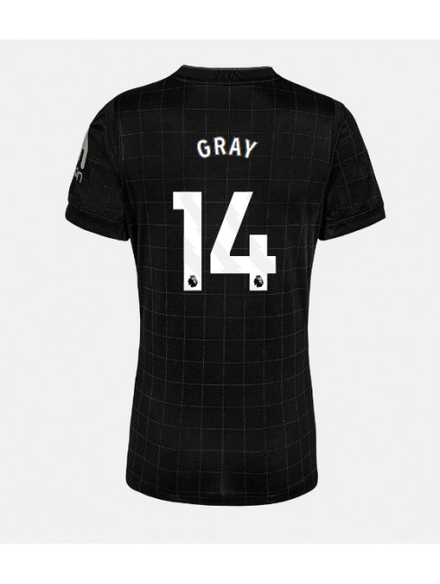 Tottenham Hotspur Archie Gray #14 Auswärtstrikot für Frauen 2025-26 Kurzarm Tottenham Hotspur Archie Gray #14 Auswärtstrikot für Frauen 2025-26 Kurzarm